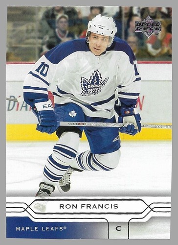 2004 Upper Deck Ron Francis #32 card
