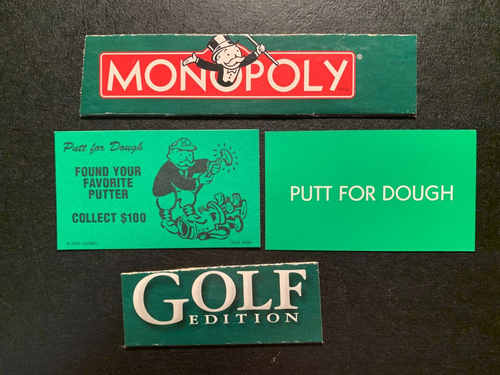 Balle De Golf Money Ball - Billet De 100$ - Drive For Show And Putt For Dough$