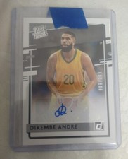 2021 Panini Chronicles Draft Picks Donruss Rated Rookie /199 Dikembe Andre Auto