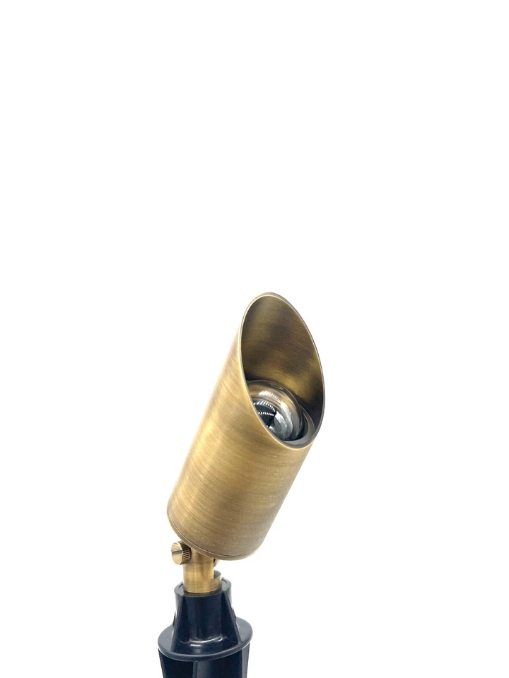Antique Brass Low Voltage Landscape Lighting Spot Light LED - Image 4 of 4