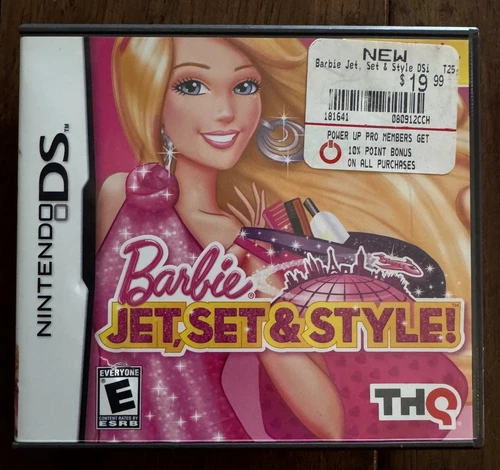 ❤️Nintendo DS Barbie: Jet, Set & Style! Tested Rated E