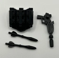 GIJoe Classified Major Bludd (#166) Backpack, Missiles & Gun Fodder 1/12 Scale