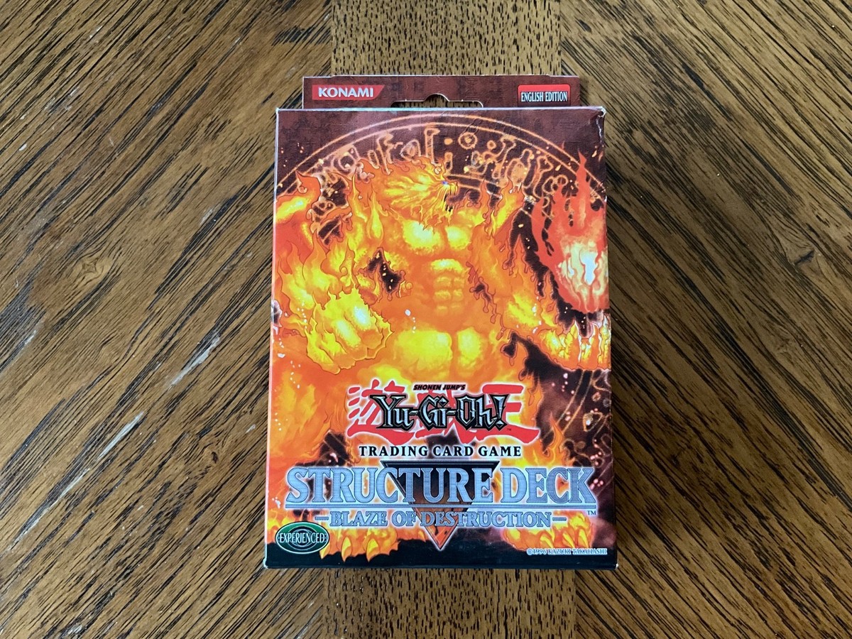 Yu-Gi-Oh Trading Card Game Structure Deck - Blaze of Destruction - Box -  VGC | eBay