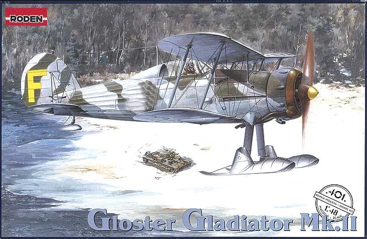 Roden 401 - 1:48 Gloster Gladiator Mk. II - New