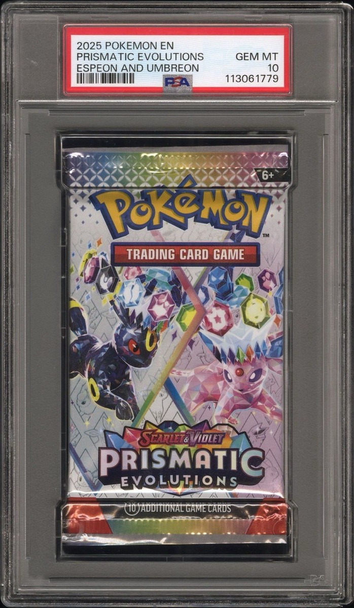 Pokemon Prismatic Evolutions Umbreon Espeon Sealed Pack *GEM MINT