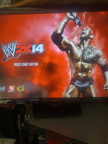 Disco WWE 2K14 Microsoft Xbox 360 2013 solo probado resurgido - Imagen 3 de 4