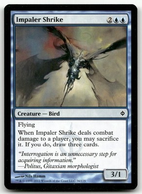 Impaler Shrike #36 (LP) New Phyrexia NPH Magic MTG