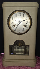 JUNGHANS Tischuhr/Kaminuhr mit Pendel und Gong das Werk läuft sehr gut-Videofilm