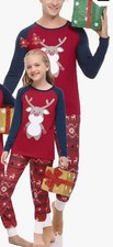 Mens Reindeer Christmas Pyjama Set Size 2XL