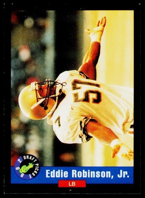 1992 Classic Draft Picks #91 Eddie Robinson, Jr.