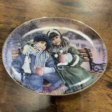 Bradford Exchange Plate SISTERS SHARE A SPECIAL WARMTH By Chantal Poulin#15145A