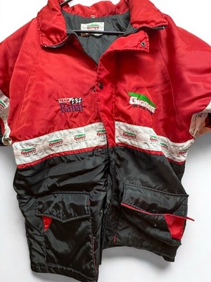 Vintage Gigante Racing Team Rahal CoatLarge Red Black Indy NASCAR Mexico RARE