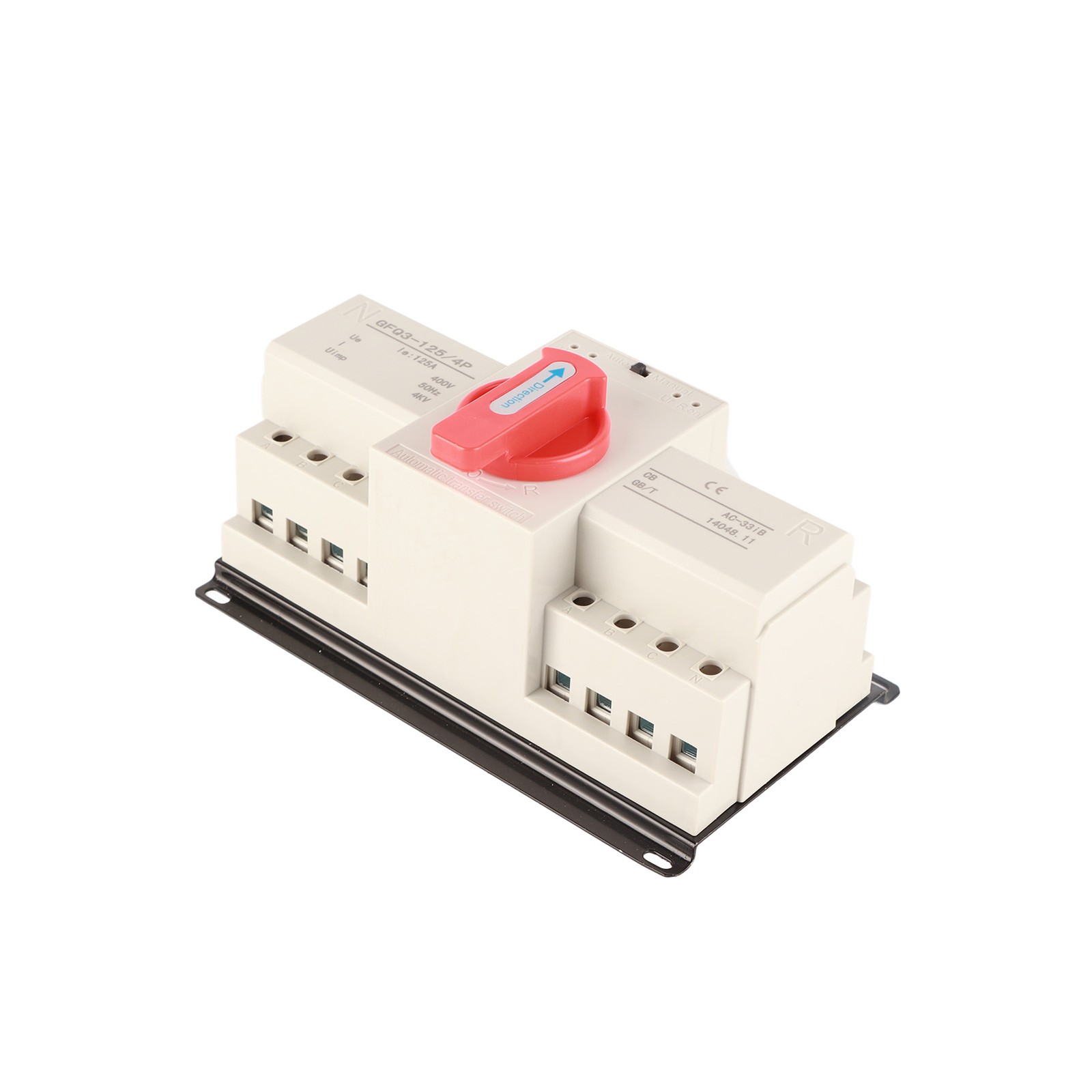 Dual Power Automatic Transfer Switch 4P 125A CB Level Mini Generator Changeover