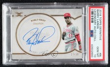 2018 Definitive Collection Legendary 17/35 Barry Larkin PSA 10 GEM MT Auto n8a