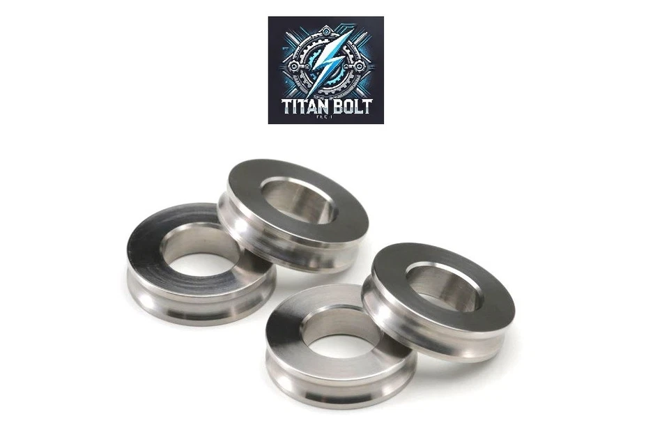 Espaciadores de pernos de carrera de pinza delantera de titanio para Ducati 1198 1199 V2 1299 M10x60 mm Foto 3 de 4