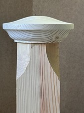Solid Pine Newel Cap.