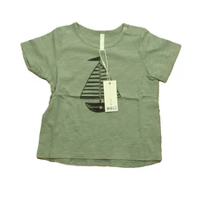 Rylee + Cru Toddler Basic Tee Sailboat Print Shirt 12-18 Months Baby Top