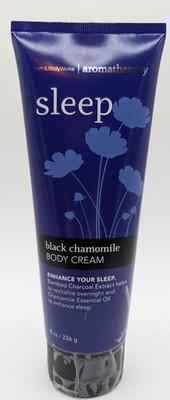 Bath & Body Works Aromatherapy Sleep Black Chamomile Body Cream 8oz Tube
