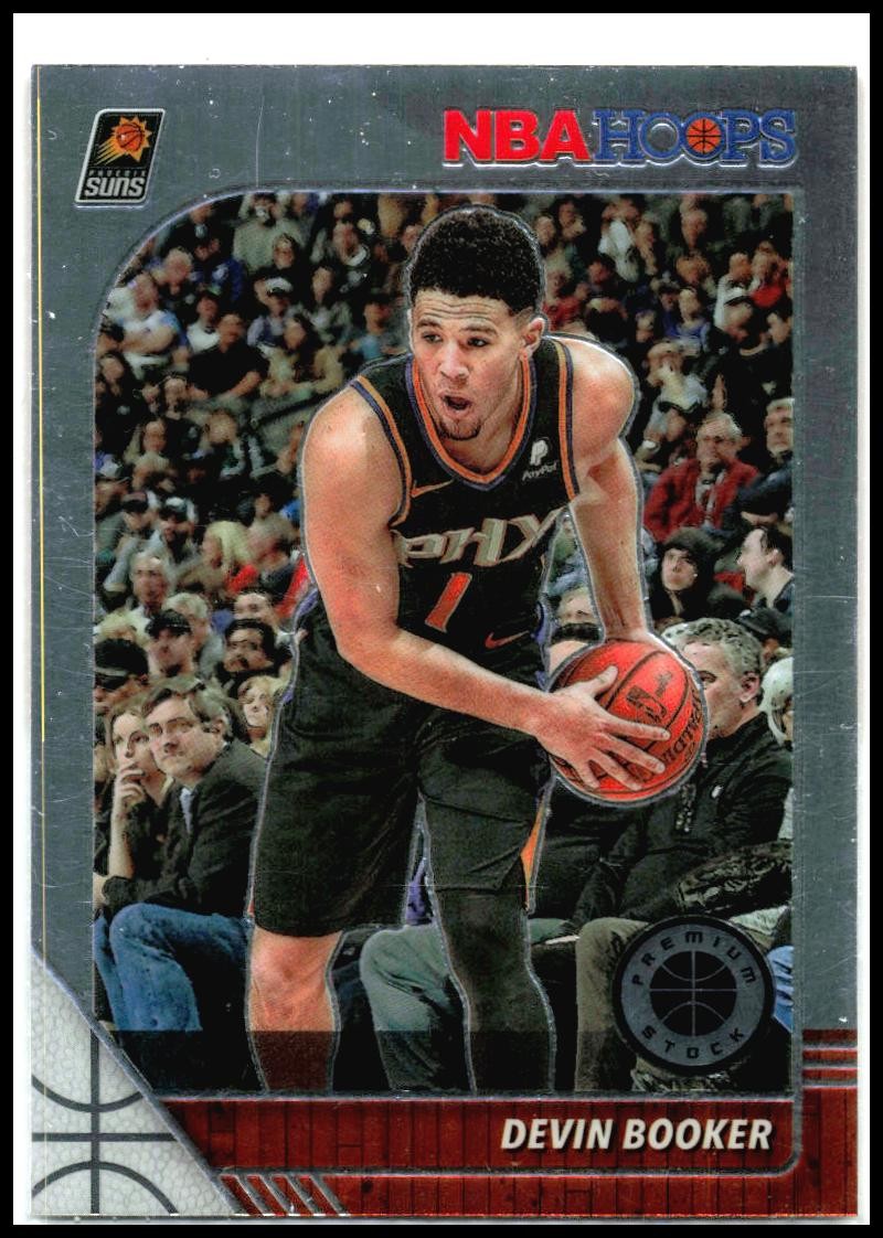 2019-20 Hoops Premium Box Set #149 Devin Booker #/199 Phoenix Suns