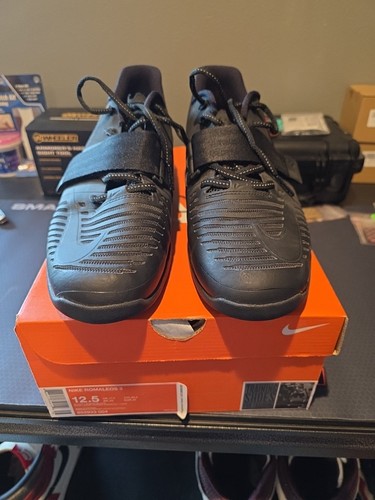 Nike Romaleos 3 Black Sz 12.5 852933-004 - Bild 5 von 9