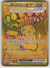Pikachu ex 179/131 Holo Hyper Rare Prismatic Evolutions Pokemon NM on eBay