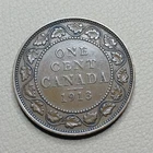 Photo of a 1913 Canada Large Cent from an eBay listing that sold on Jul 2, 2026