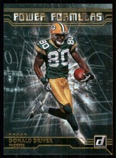 2020 Donruss Power Formulas #PF-DD Donald Driver Green Bay Packers TW3442