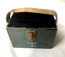 SMALL MILITARY WOODEN BOX 1964