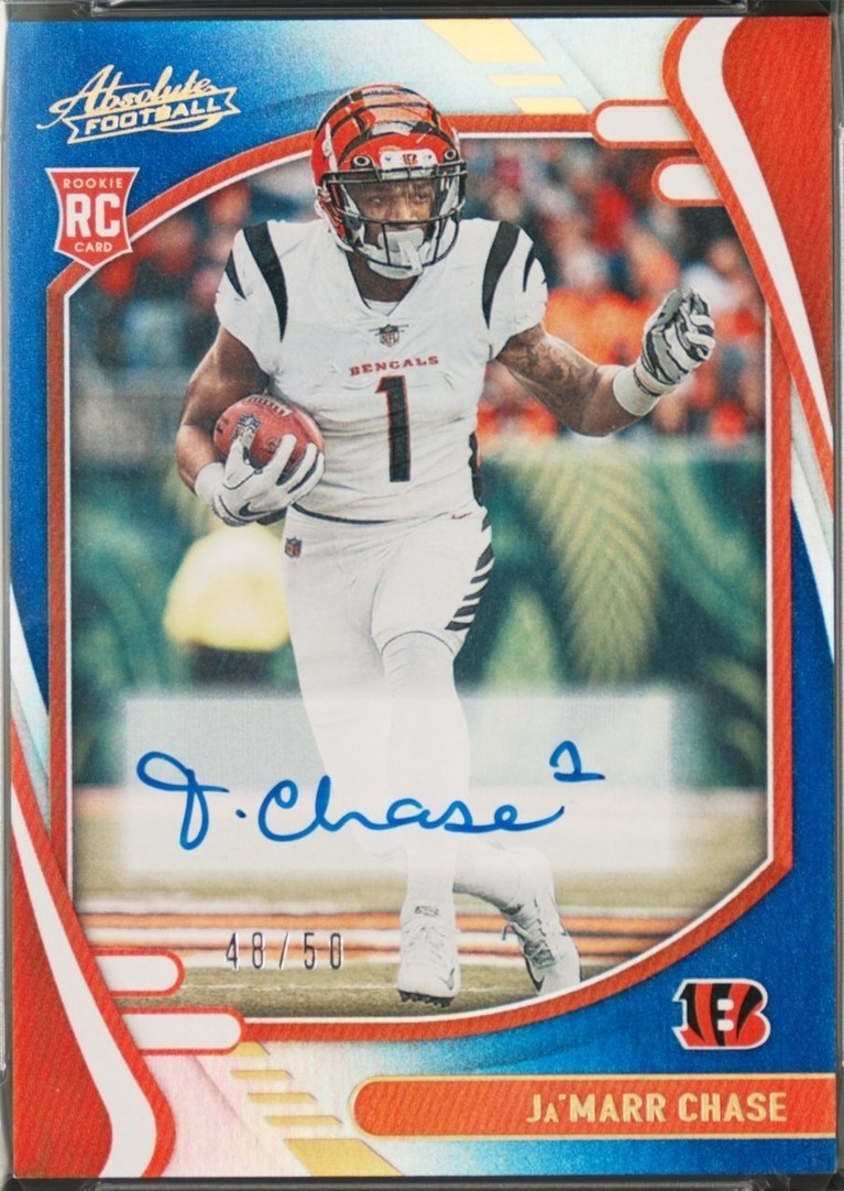 Panini Absolute Ja'Marr Chase #105 Trading Card 2021 for sale | eBay