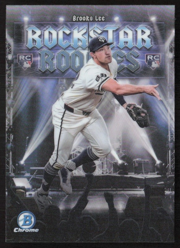 2025 Bowman Rockstar Rookies Brooks Lee Rookie #RR-9 GS1-2