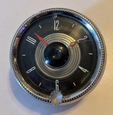 1955 Ford Fairlane Crown Victoria Sunliner Dashboard Clock Oem Westclox Usa