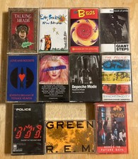 Lot of 11 Cassette Tapes 80's Pop, Rock, New Wave, Alternative. FREE SHIPPING 