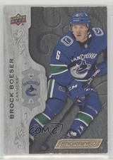 2018-19 Upper Deck Engrained Black 46/49 Brock Boeser #23 m7l
