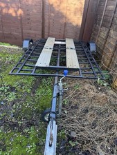 Quad Trailer 4-Wheel Farm Trailer Equestrian, Forestry, Logging, ATV