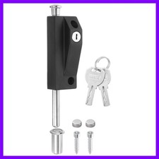 Spring Loaded Latch Pin, Sliding Barrel Bolt Door Lock Heavy Duty Vertical La...