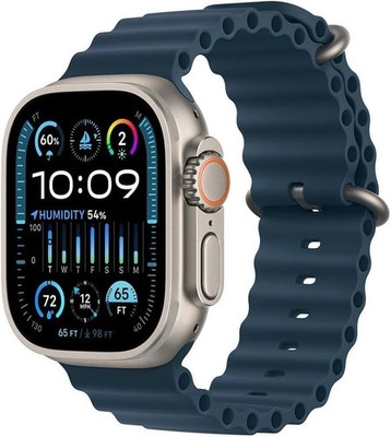 Apple Watch Ultra 2 49mm Titanium Case - GPS / CELL - with Blue Ocean Band