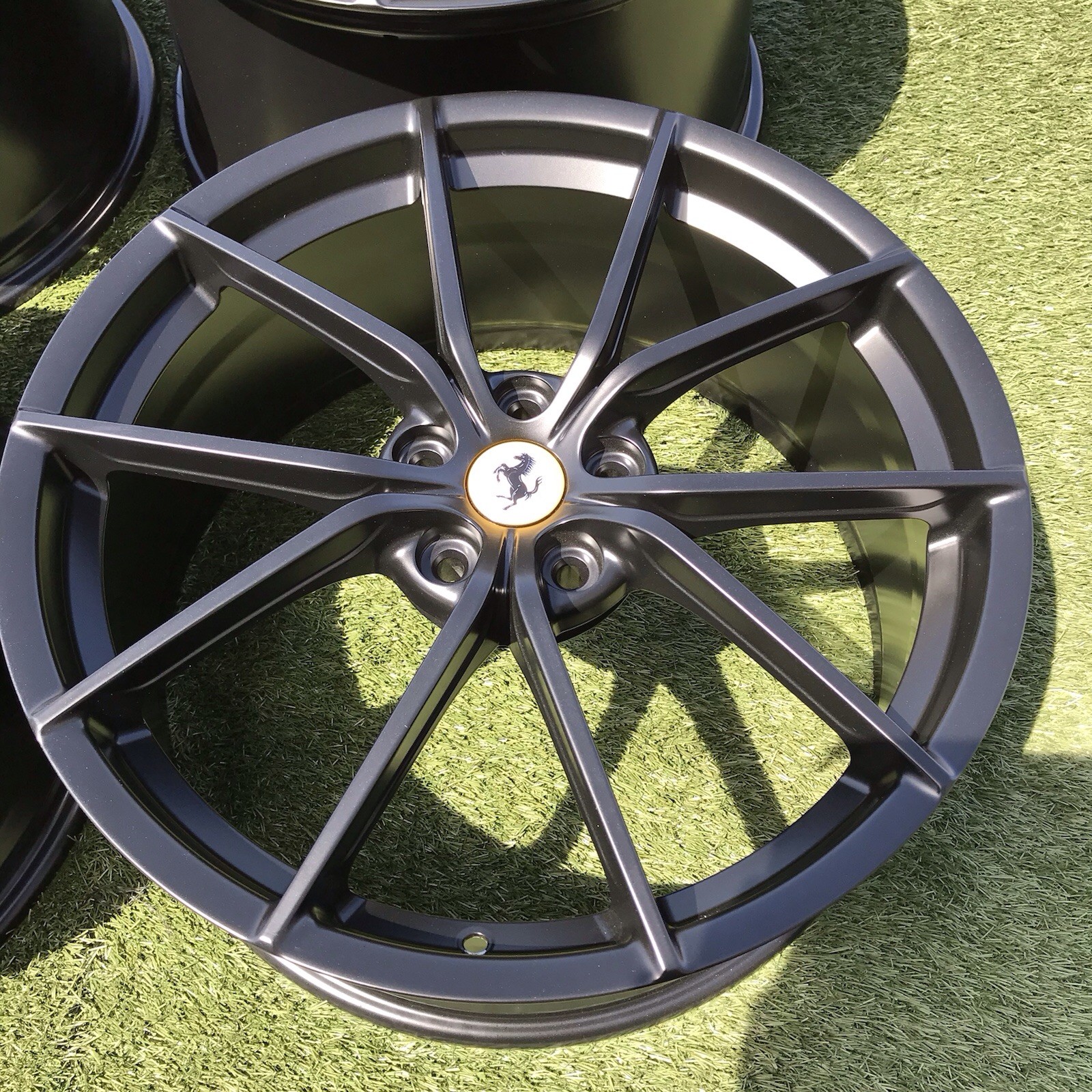 20 FERRARI 488 PISTA RIMS F8 458 ITALIA OEM STOCK GENUINE FACTORY 819972 342192