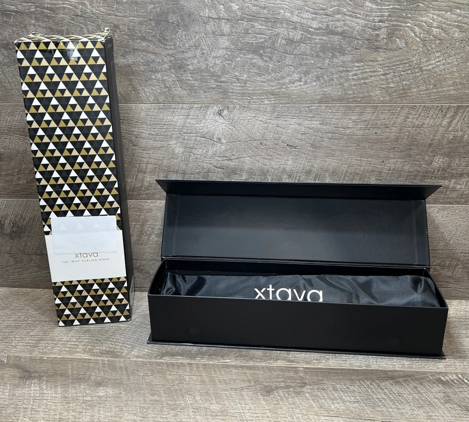Varita rizadora Xtava The Twist con guante y estuche de viaje - ¡NUEVA! Foto 2 de 4