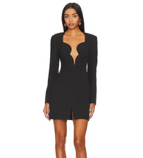New Bardot Audrina Mini Dress Black Medium US6 REVOLVE Little Black Dress