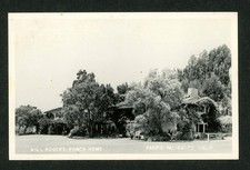 Will Roger's Ranch Home State Park, Pacific Palisades, CA RPPC Postcard