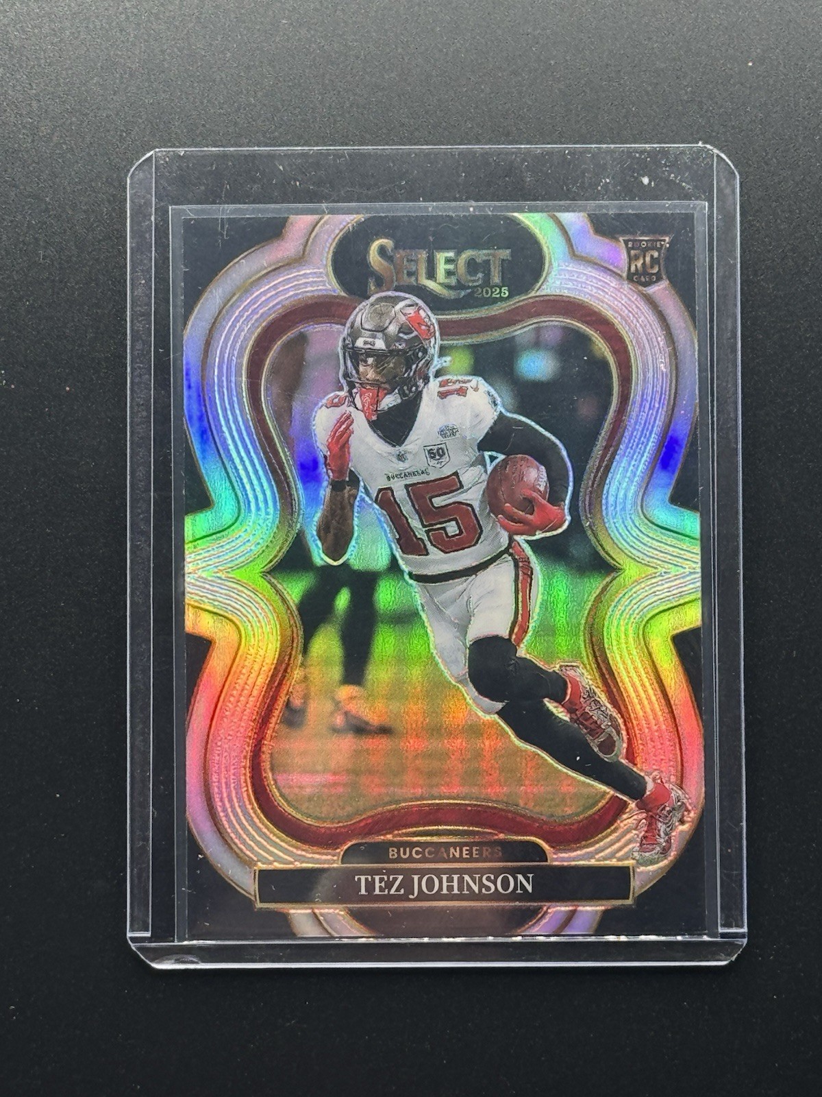 2025 Panini Select - Suite Level Tez Johnson #338 Silver Prizm (RC)