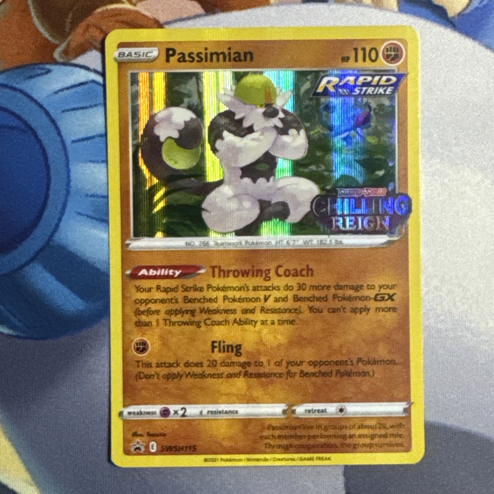 Passimian - (Prerelease) SWSH115 SWSH: Sword & Shield Promo Cards Holo