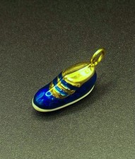 14K Yellow Gold Sneaker - Shoe Pedant / Charm Jewelry 