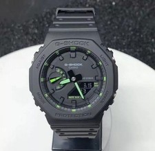 Green Casio G-Shock Black Carbon CasiOak Unis...