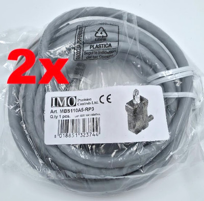 2x IMO Precision Controls MBS110A5-RP3 Limit Switch Miniature Cabled 3M Genuine