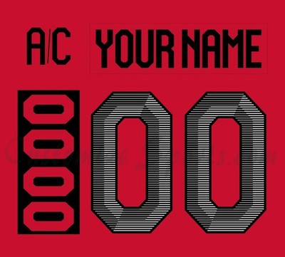 IIHF Team Canada Customized Number Kit For 2022 Winter Olympic Red Uniform
