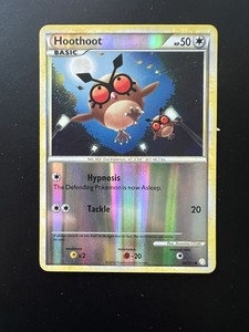 Hoothoot 66/123 Heartgold & Soulsilver Reverse Holo