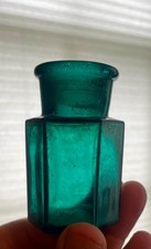 Beautiful Color Teal  Antique Smelling Salts ...