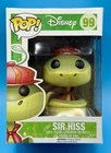 Funko Pop SIR HISS # 99 Disney Robin Hood Snake ! Vaulted Box Damage 🔥🔥
