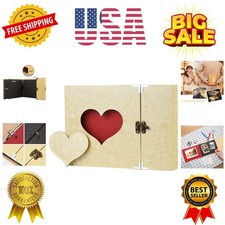 Scrapbook Handmade DIY Family Photo Albums Couples Memory Book Black Page Scr...